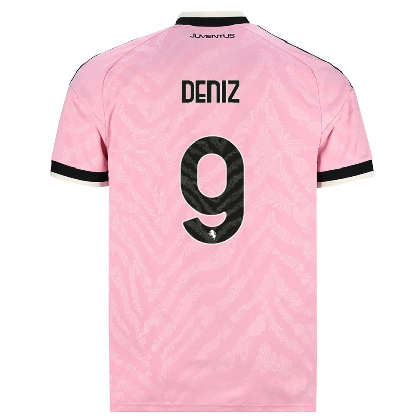 Danxen Pánské Esad Deniz #9 Růžová Černá Daleko Hráčské Dresy 2026/27 Dres