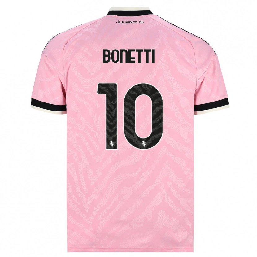 Danxen Pánské Andrea Bonetti #10 Růžová Černá Daleko Hráčské Dresy 2026/27 Dres