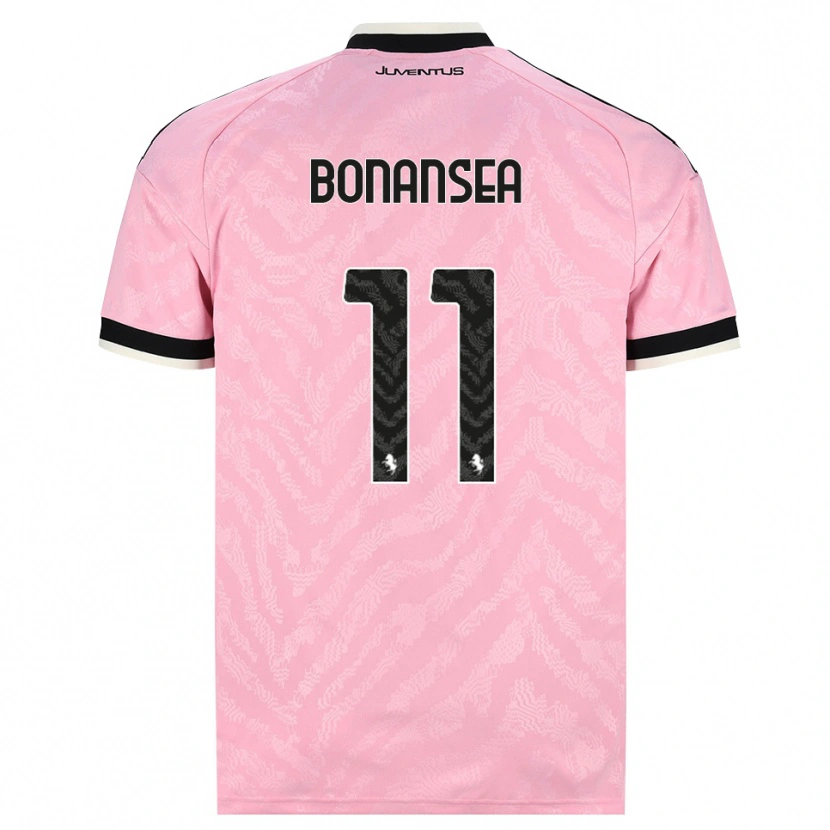 Danxen Pánské Barbara Bonansea #11 Růžová Černá Daleko Hráčské Dresy 2026/27 Dres