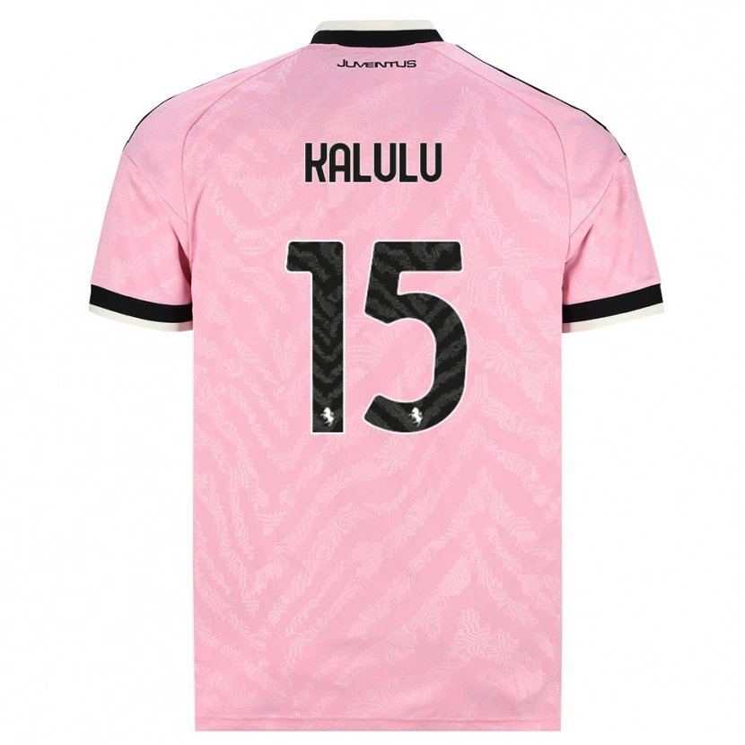 Danxen Pánské Pierre Kalulu #15 Růžová Černá Daleko Hráčské Dresy 2026/27 Dres