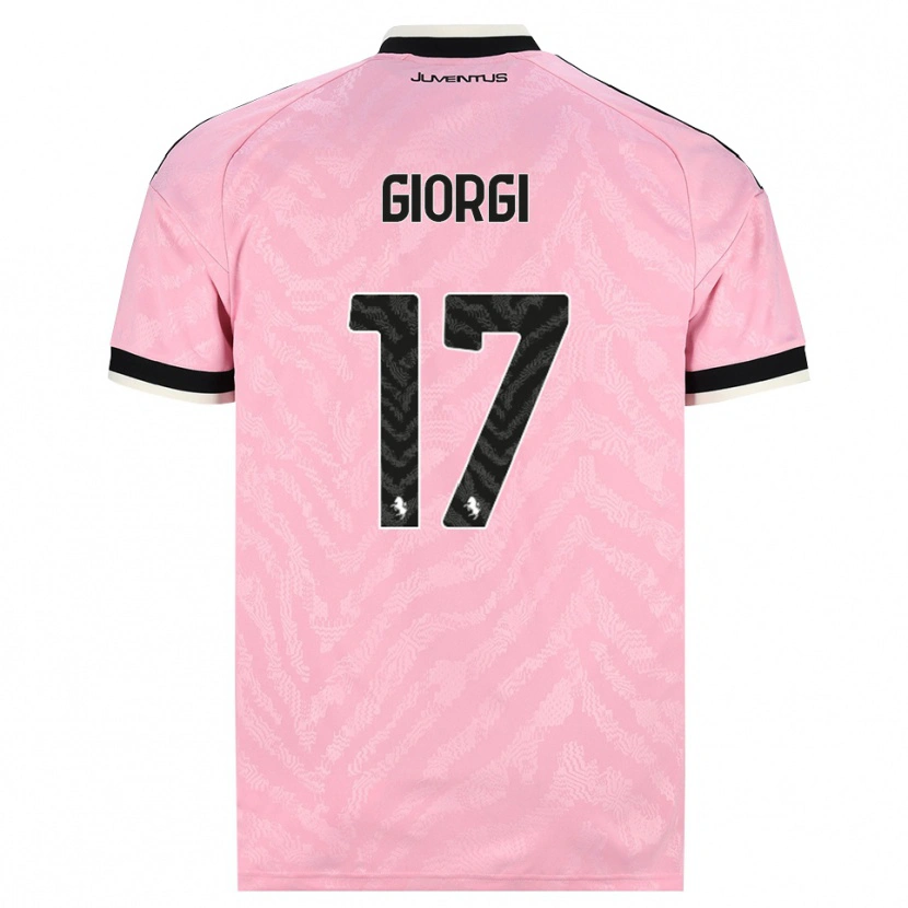 Danxen Pánské Lorenzo Giorgi #17 Růžová Černá Daleko Hráčské Dresy 2026/27 Dres