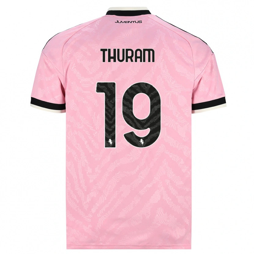 Danxen Pánské Khéphren Thuram #19 Růžová Černá Daleko Hráčské Dresy 2026/27 Dres