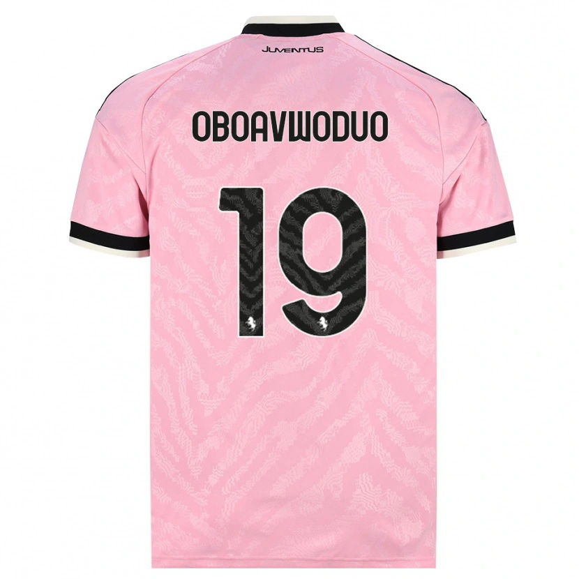Danxen Pánské Justin Oboavwoduo #19 Růžová Černá Daleko Hráčské Dresy 2026/27 Dres
