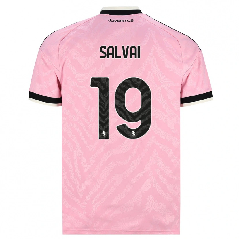 Danxen Pánské Pietro Salvai #19 Růžová Černá Daleko Hráčské Dresy 2026/27 Dres