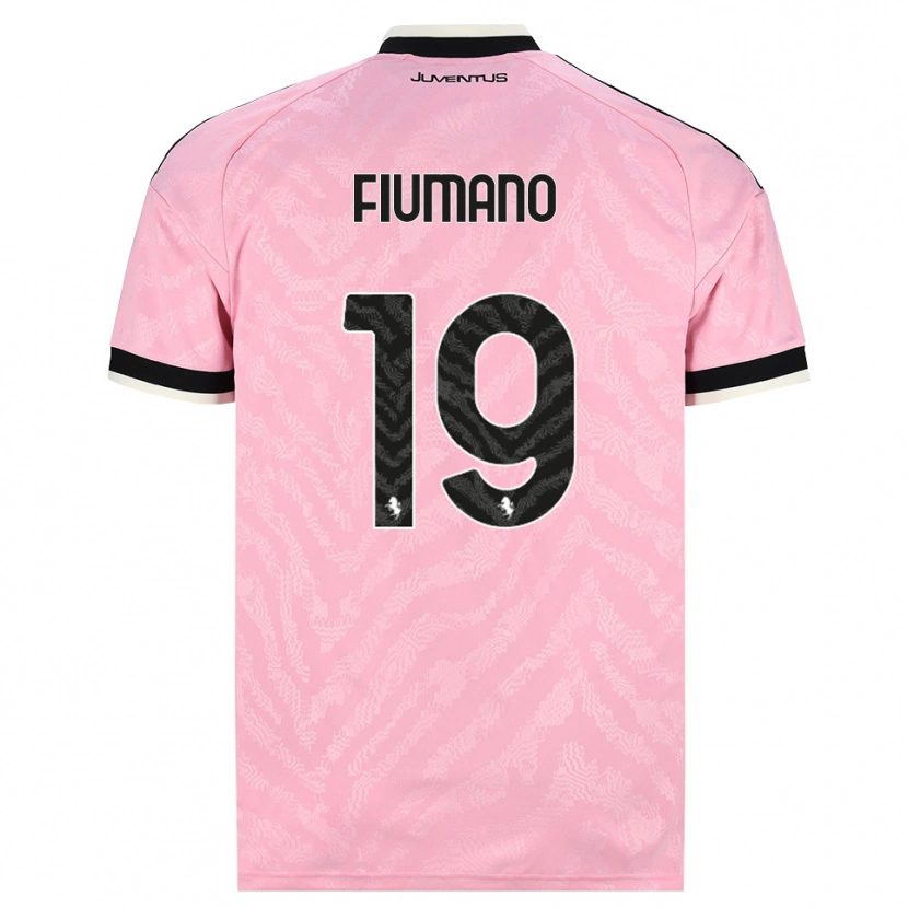 Danxen Pánské Filippo Fiumano #19 Růžová Černá Daleko Hráčské Dresy 2026/27 Dres