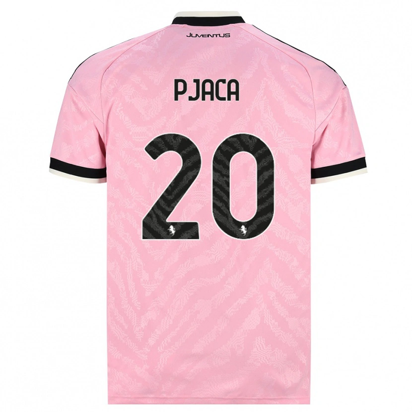 Danxen Pánské Marko Pjaca #20 Růžová Černá Daleko Hráčské Dresy 2026/27 Dres