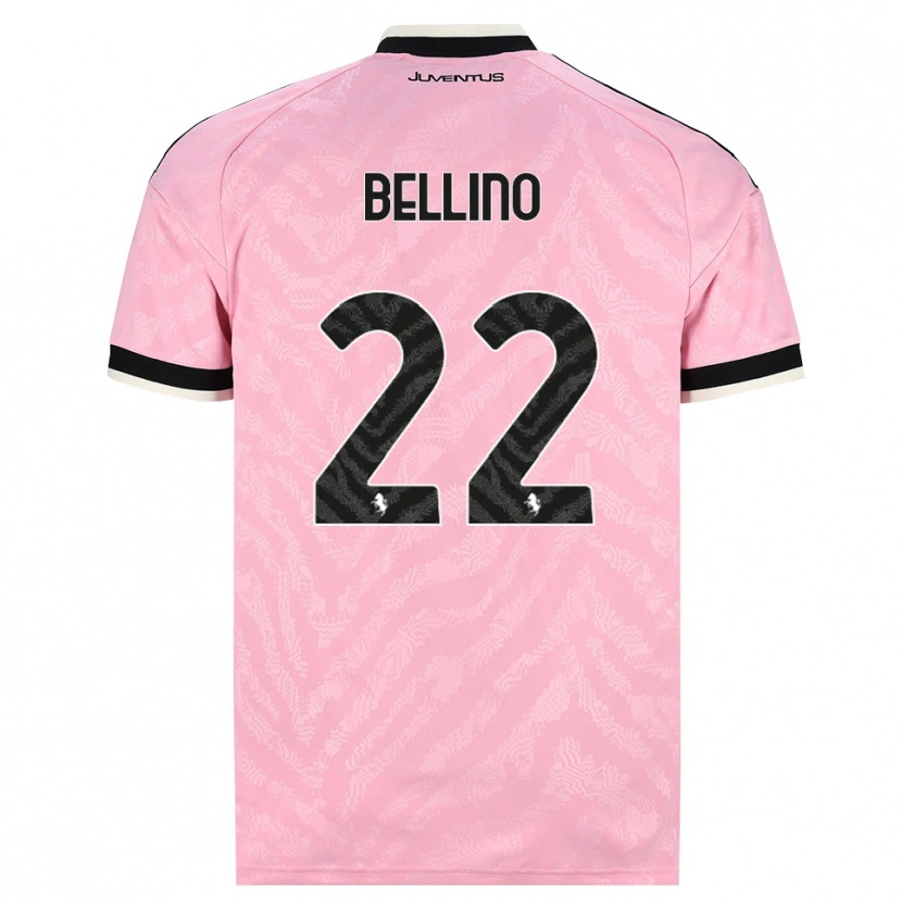 Danxen Pánské Filippo Bellino #22 Růžová Černá Daleko Hráčské Dresy 2026/27 Dres
