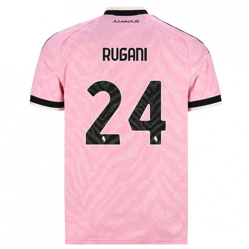 Danxen Pánské Daniele Rugani #24 Růžová Černá Daleko Hráčské Dresy 2026/27 Dres