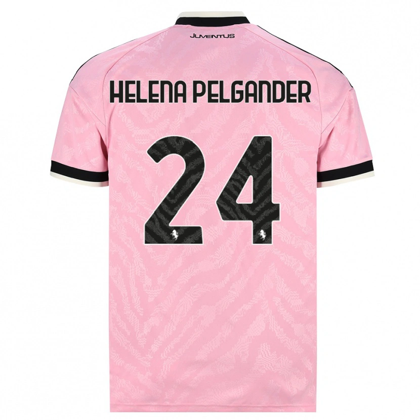 Danxen Pánské Elsa Helena Pelgander #24 Růžová Černá Daleko Hráčské Dresy 2026/27 Dres