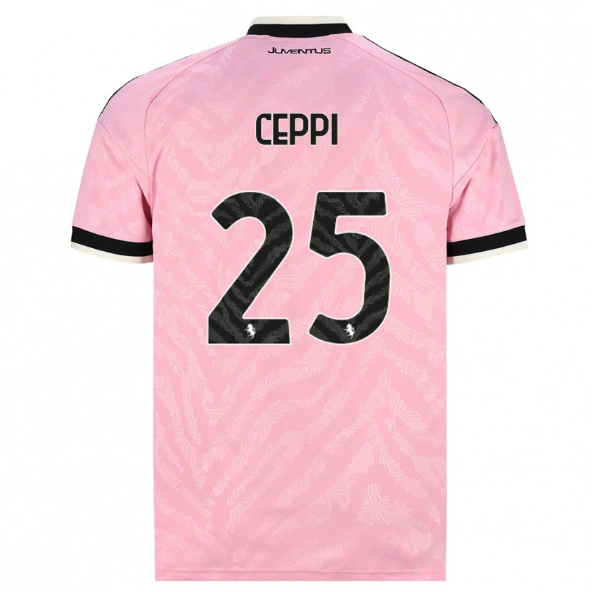 Danxen Pánské Paolo Ceppi #25 Růžová Černá Daleko Hráčské Dresy 2026/27 Dres