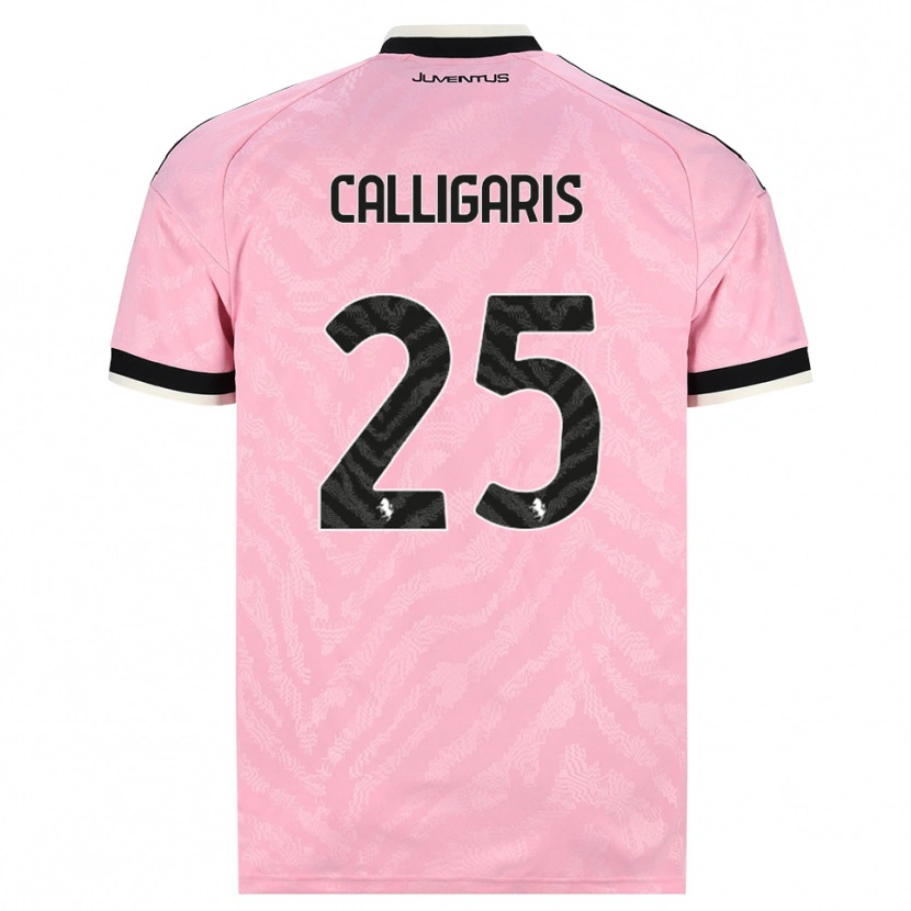 Danxen Pánské Viola Calligaris #25 Růžová Černá Daleko Hráčské Dresy 2026/27 Dres