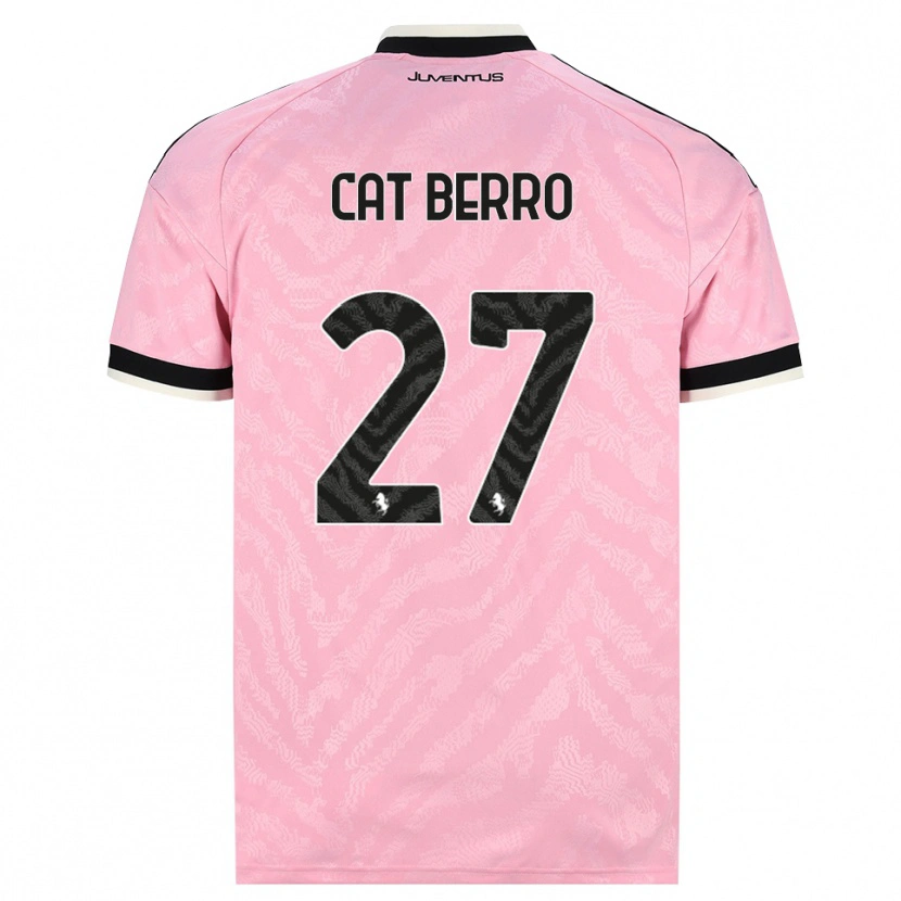 Danxen Pánské Simone Cat Berro #27 Růžová Černá Daleko Hráčské Dresy 2026/27 Dres