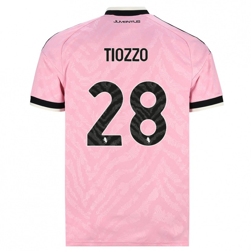 Danxen Pánské Marco Tiozzo #28 Růžová Černá Daleko Hráčské Dresy 2026/27 Dres