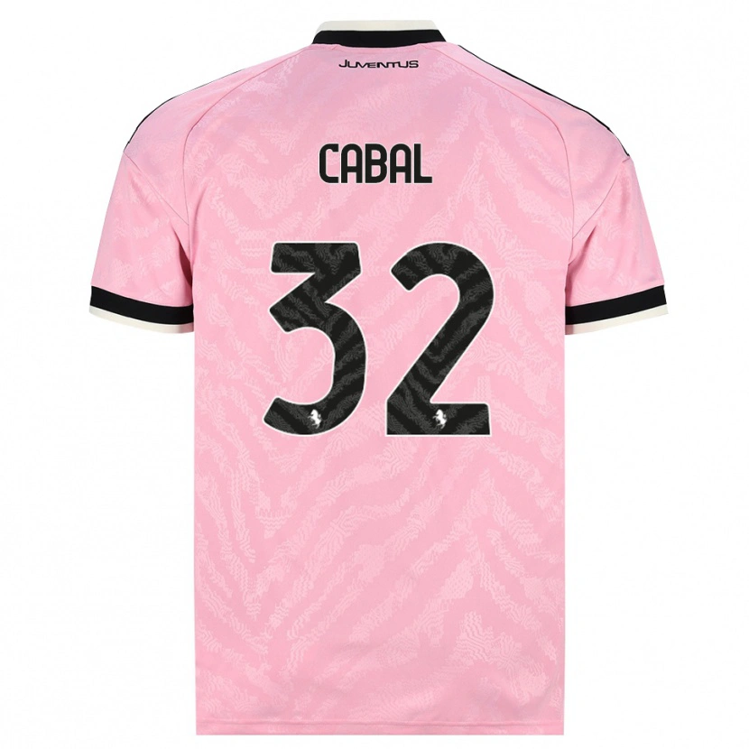 Danxen Pánské Juan Cabal #32 Růžová Černá Daleko Hráčské Dresy 2026/27 Dres