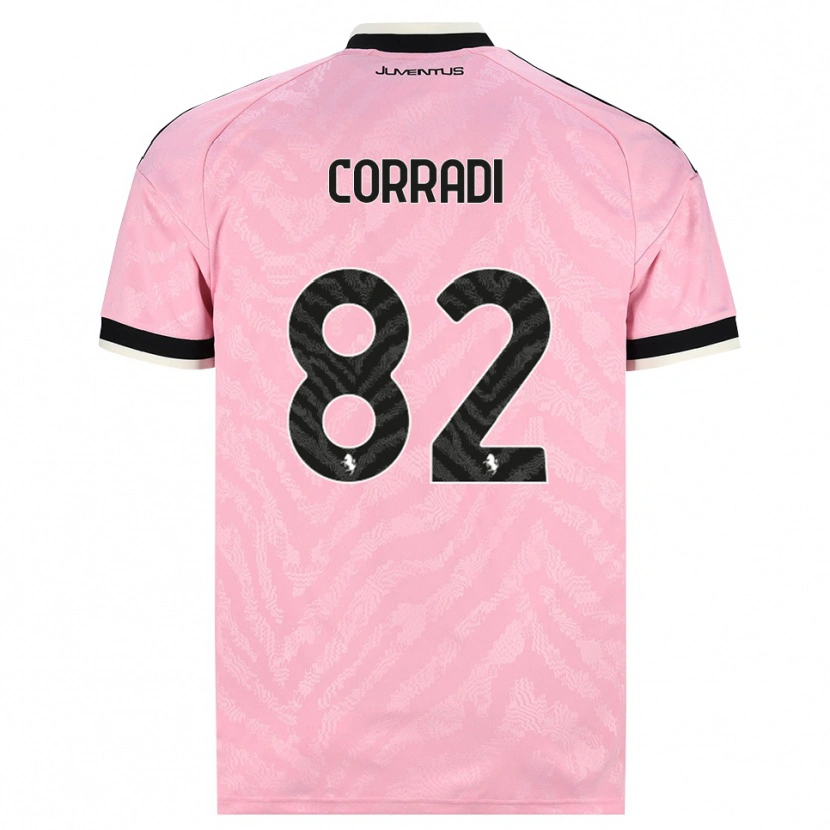Danxen Pánské Christian Corradi #82 Růžová Černá Daleko Hráčské Dresy 2026/27 Dres