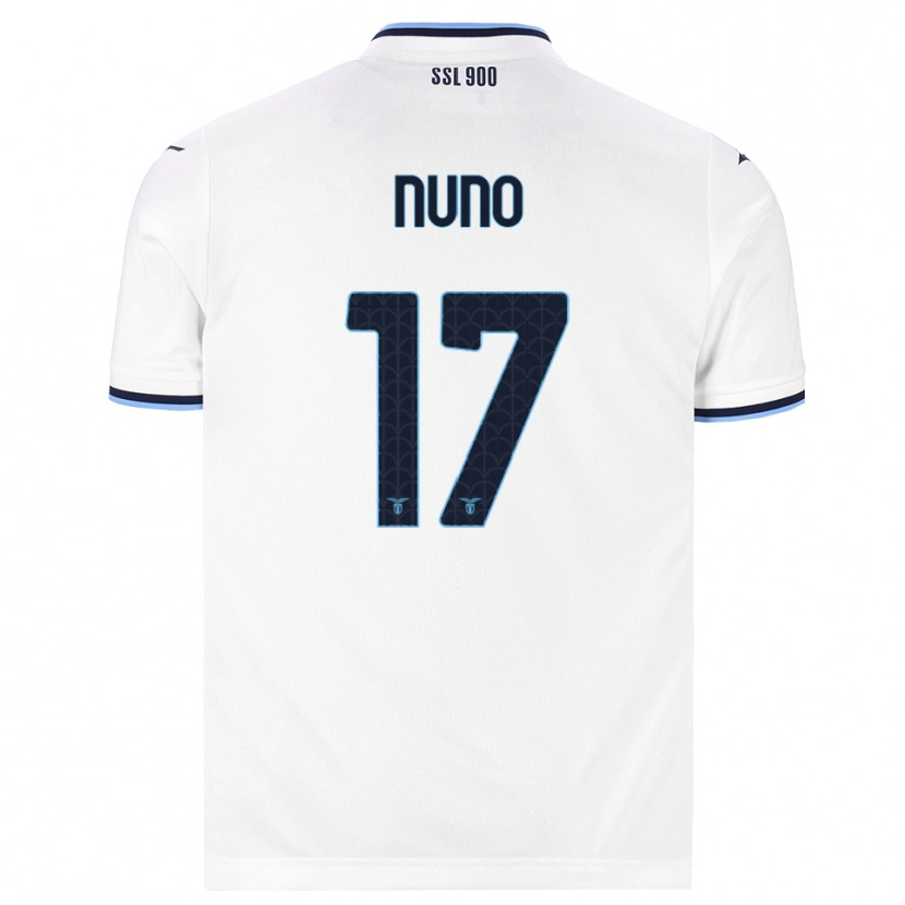 Danxen Pánské Nuno Tavares #17 Bílá Tmavě Modrá Daleko Hráčské Dresy 2026/27 Dres