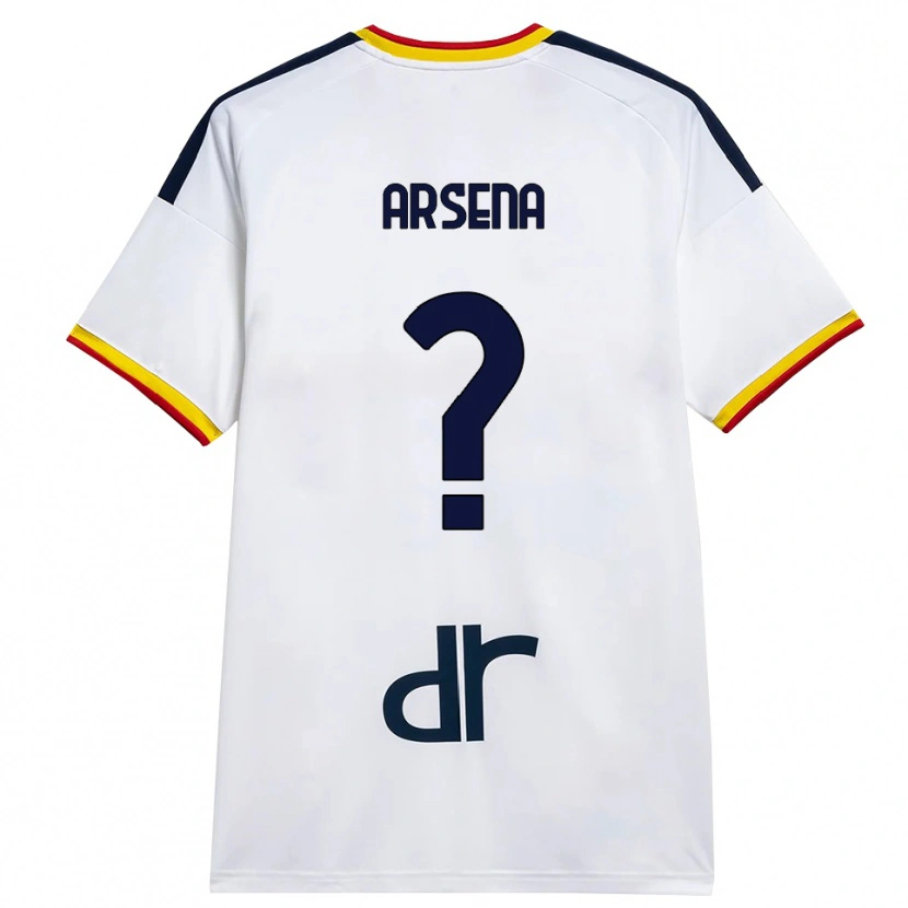 Danxen Pánské Marco Arsena #0 Bílá Žlutá Červená Daleko Hráčské Dresy 2026/27 Dres