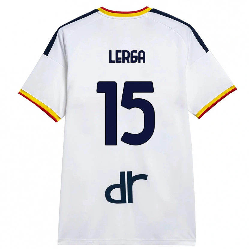 Danxen Pánské Roko Lerga #15 Bílá Žlutá Červená Daleko Hráčské Dresy 2026/27 Dres