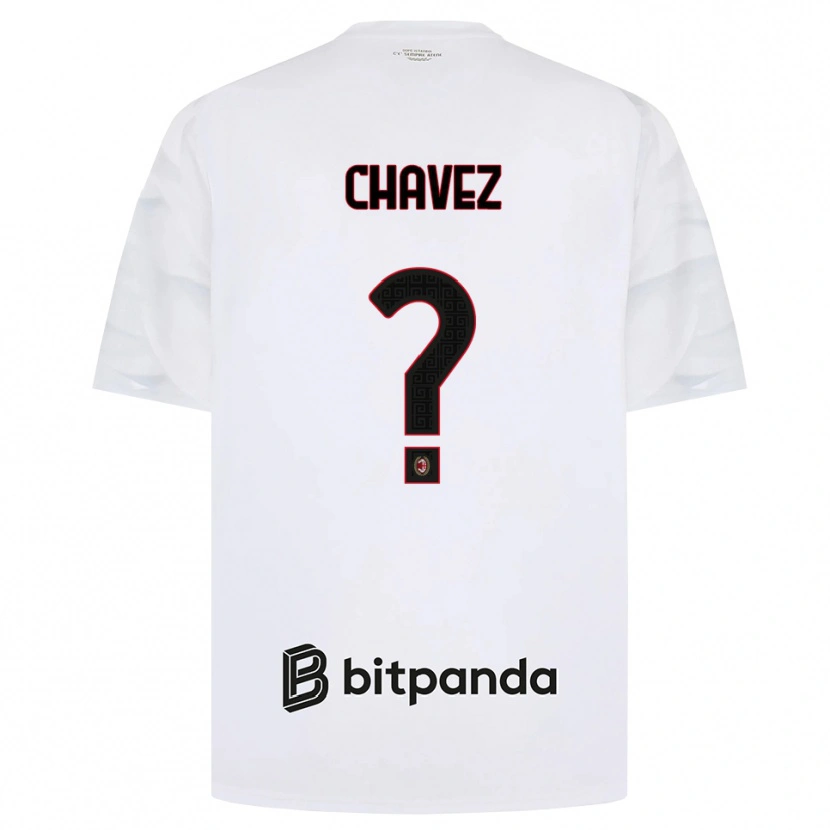 Danxen Pánské Maikol Cifuentes Chavez #0 Bílá Červená Černá Daleko Hráčské Dresy 2026/27 Dres