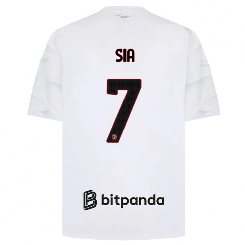 Danxen Pánské Diego Sia #7 Bílá Červená Černá Daleko Hráčské Dresy 2026/27 Dres