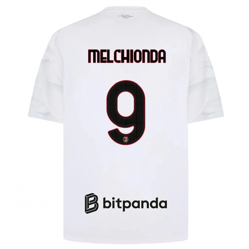 Danxen Pánské Marco Melchionda #9 Bílá Červená Černá Daleko Hráčské Dresy 2026/27 Dres