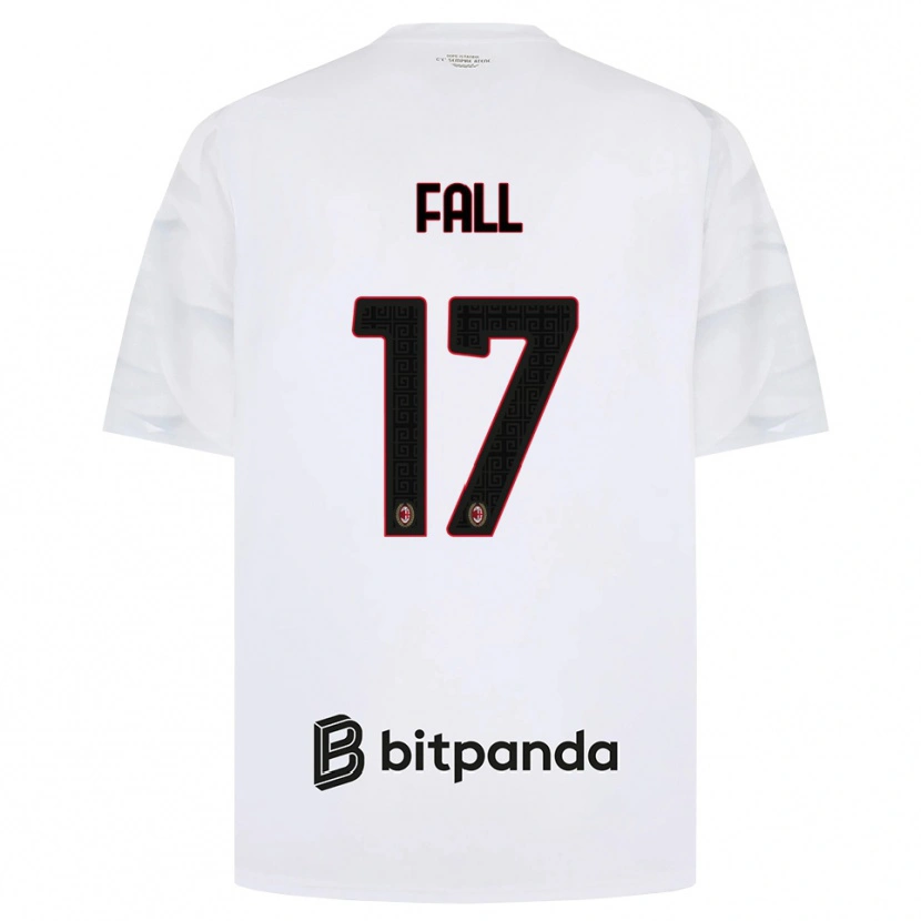 Danxen Pánské Mbarick Fall #17 Bílá Červená Černá Daleko Hráčské Dresy 2026/27 Dres