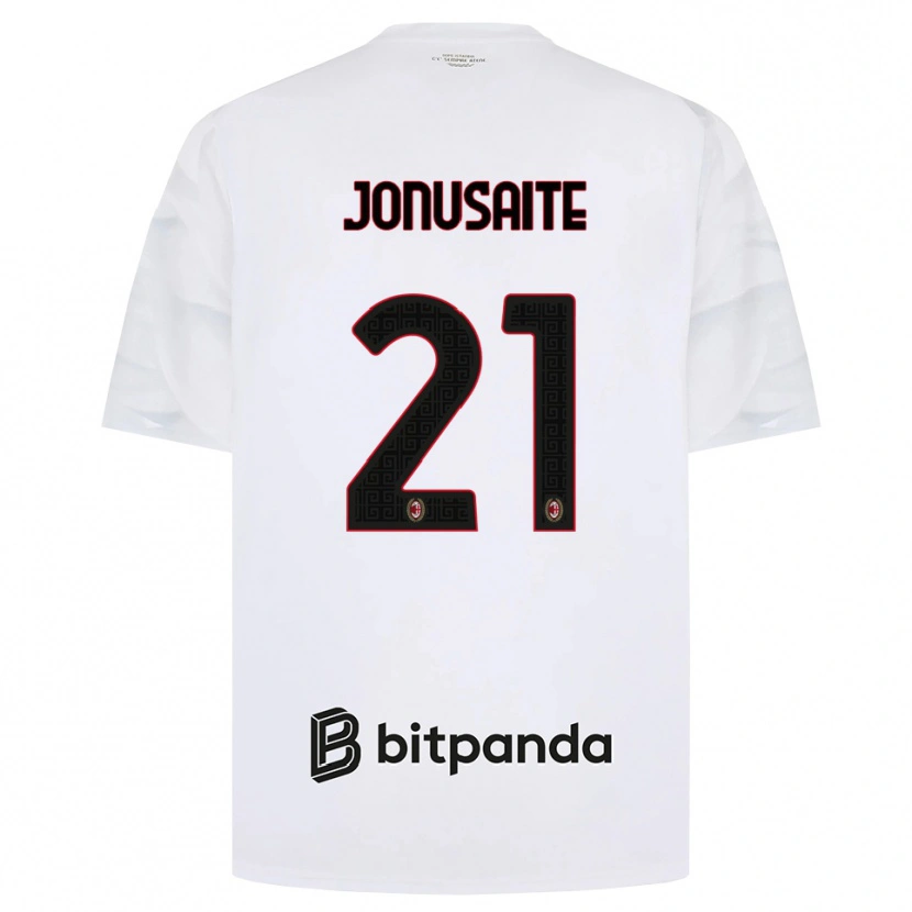 Danxen Pánské Rimante Jonusaite #21 Bílá Červená Černá Daleko Hráčské Dresy 2026/27 Dres