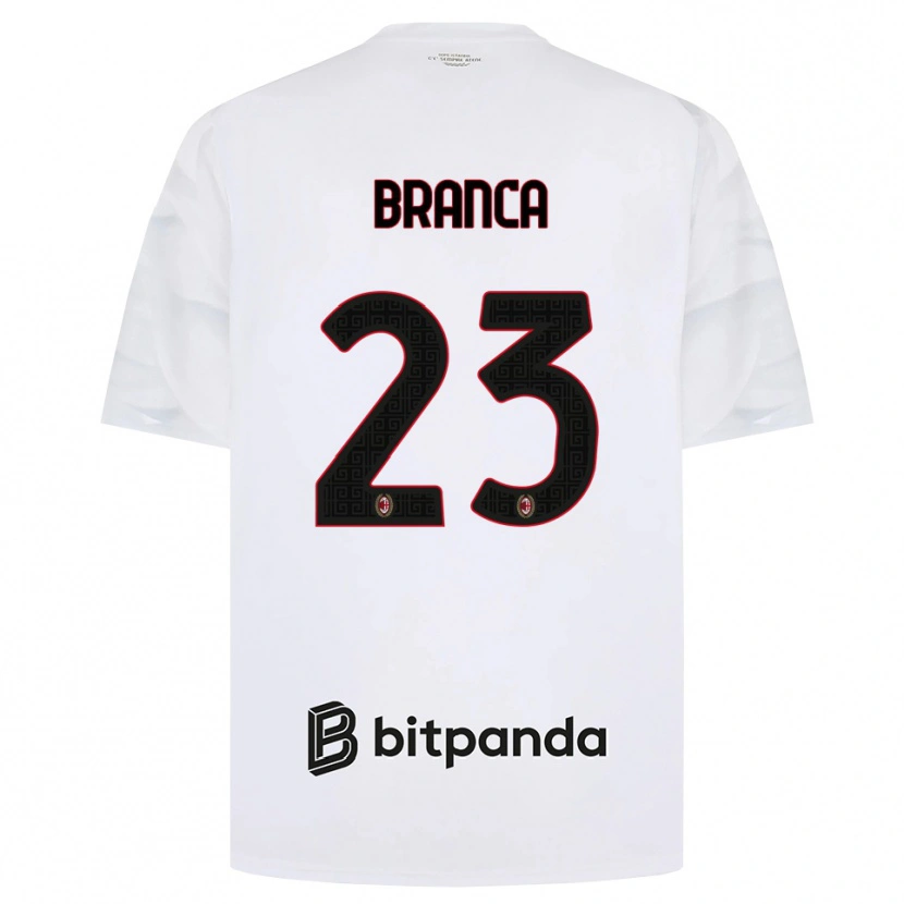 Danxen Pánské Simone Branca #23 Bílá Červená Černá Daleko Hráčské Dresy 2026/27 Dres