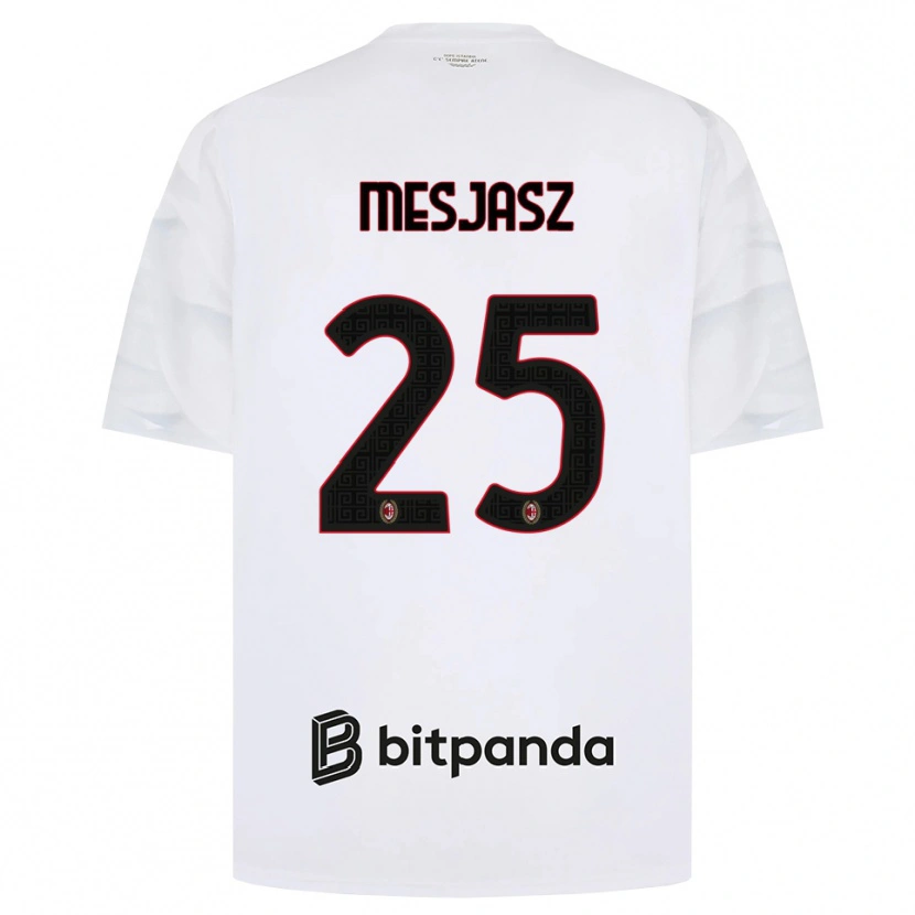 Danxen Pánské Malgorzata Mesjasz #25 Bílá Červená Černá Daleko Hráčské Dresy 2026/27 Dres