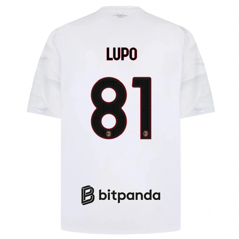 Danxen Pánské Simone Lupo #81 Bílá Červená Černá Daleko Hráčské Dresy 2026/27 Dres