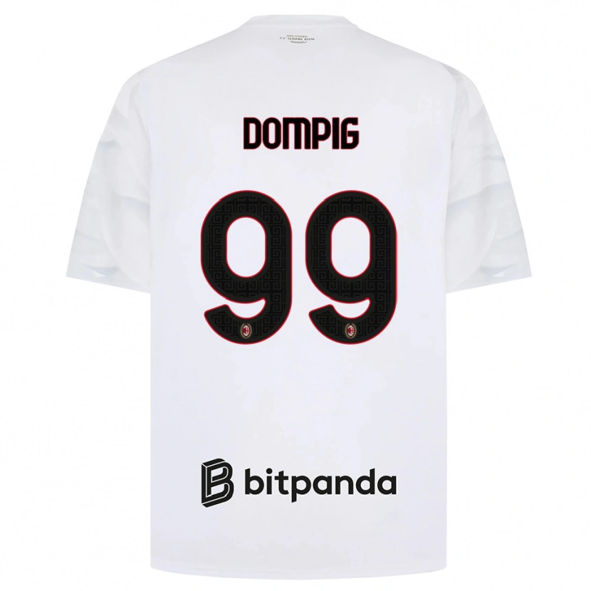 Danxen Pánské Chanté Dompig #99 Bílá Červená Černá Daleko Hráčské Dresy 2026/27 Dres