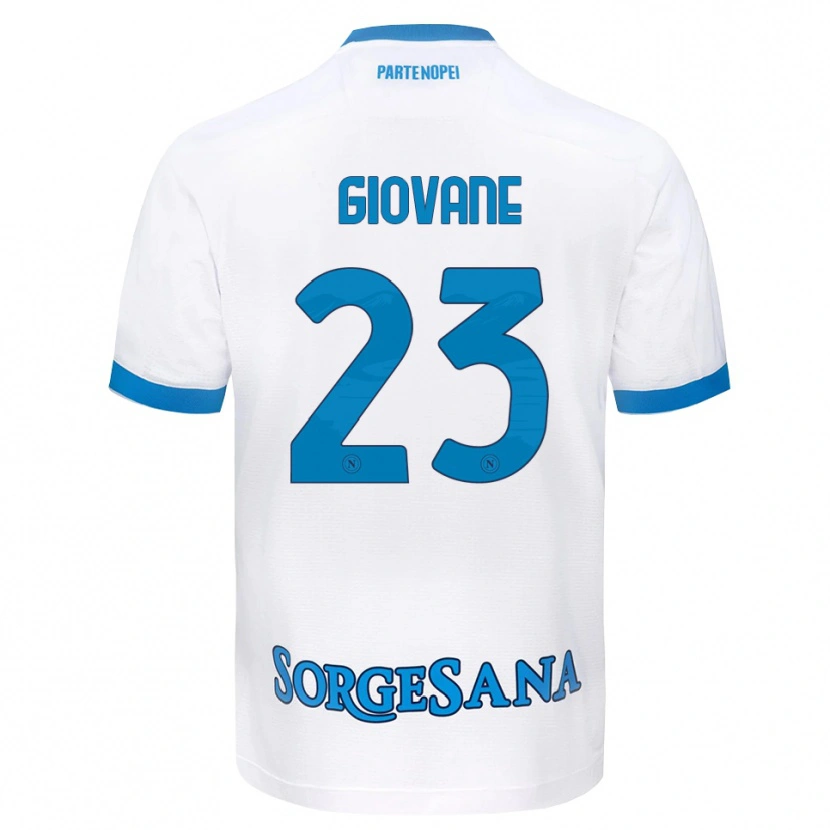 Danxen Pánské Giovane Santana Do Nascimento #23 Bílá Světle Modrá Daleko Hráčské Dresy 2026/27 Dres