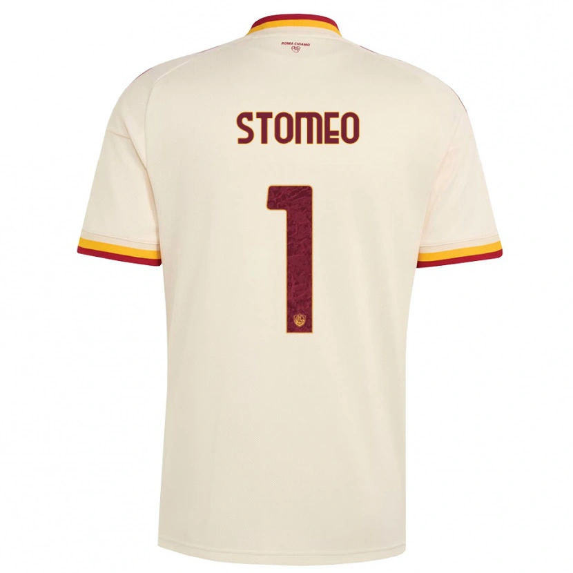 Danxen Pánské Giorgio Stomeo #1 Šampaňská Červená Žlutá Daleko Hráčské Dresy 2026/27 Dres