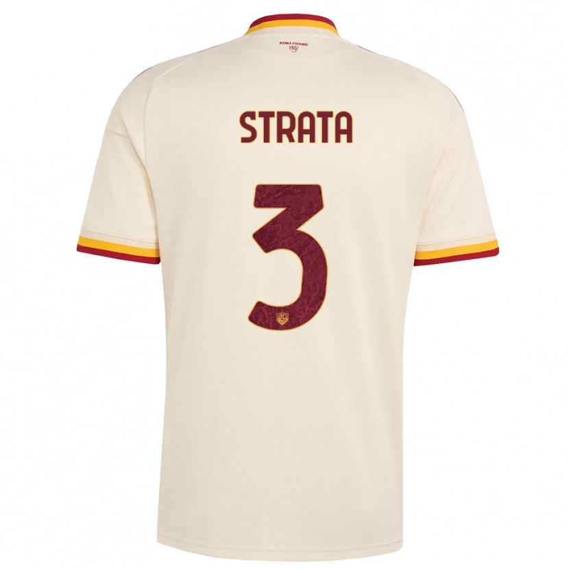 Danxen Pánské Giacomo Strata #3 Šampaňská Červená Žlutá Daleko Hráčské Dresy 2026/27 Dres
