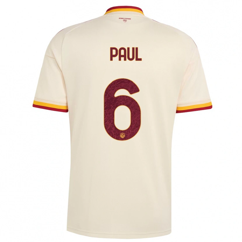 Danxen Pánské Daniele Paul #6 Šampaňská Červená Žlutá Daleko Hráčské Dresy 2026/27 Dres