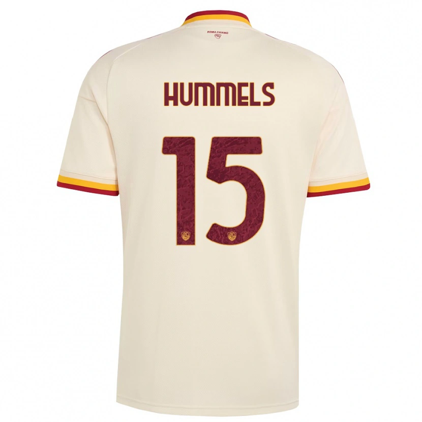 Danxen Pánské Mats Hummels #15 Šampaňská Červená Žlutá Daleko Hráčské Dresy 2026/27 Dres