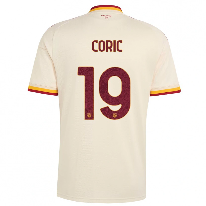 Danxen Pánské Ante Coric #19 Šampaňská Červená Žlutá Daleko Hráčské Dresy 2026/27 Dres