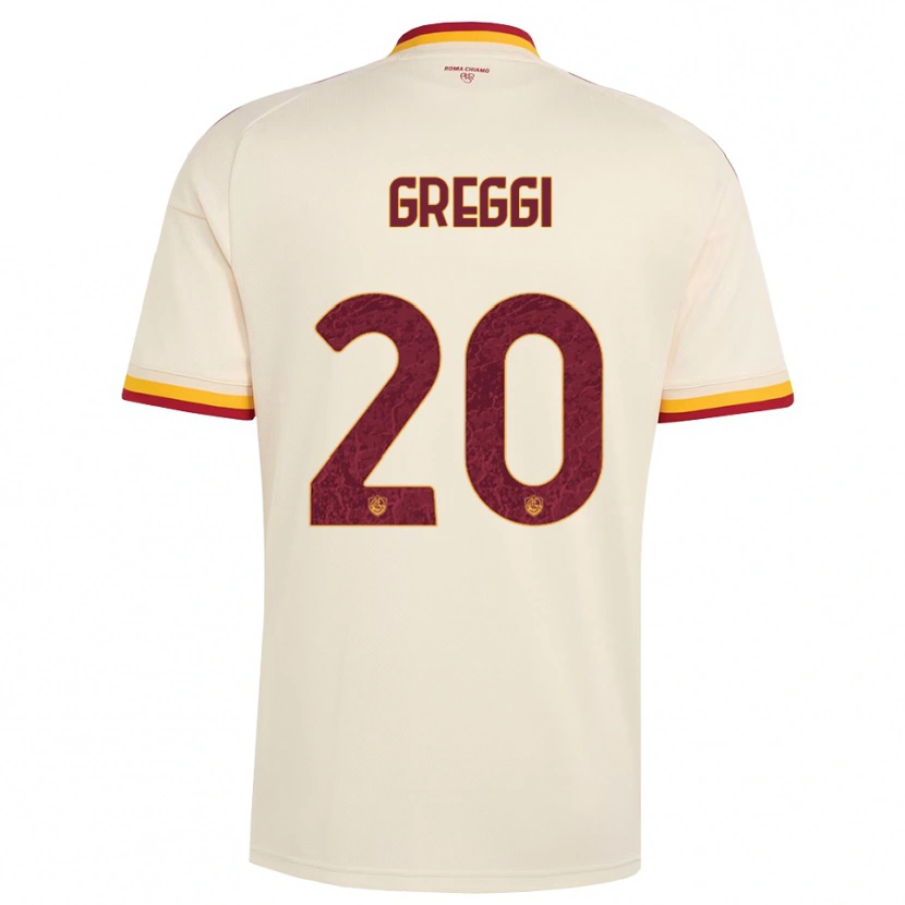 Danxen Pánské Giada Greggi #20 Šampaňská Červená Žlutá Daleko Hráčské Dresy 2026/27 Dres