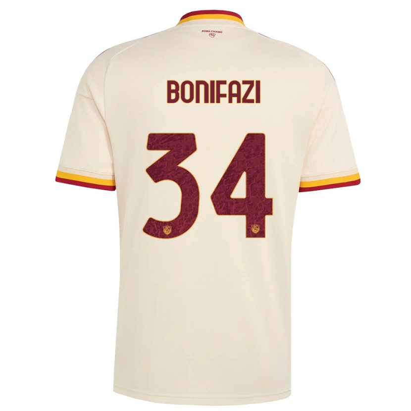 Danxen Pánské Giampaolo Bonifazi #34 Šampaňská Červená Žlutá Daleko Hráčské Dresy 2026/27 Dres