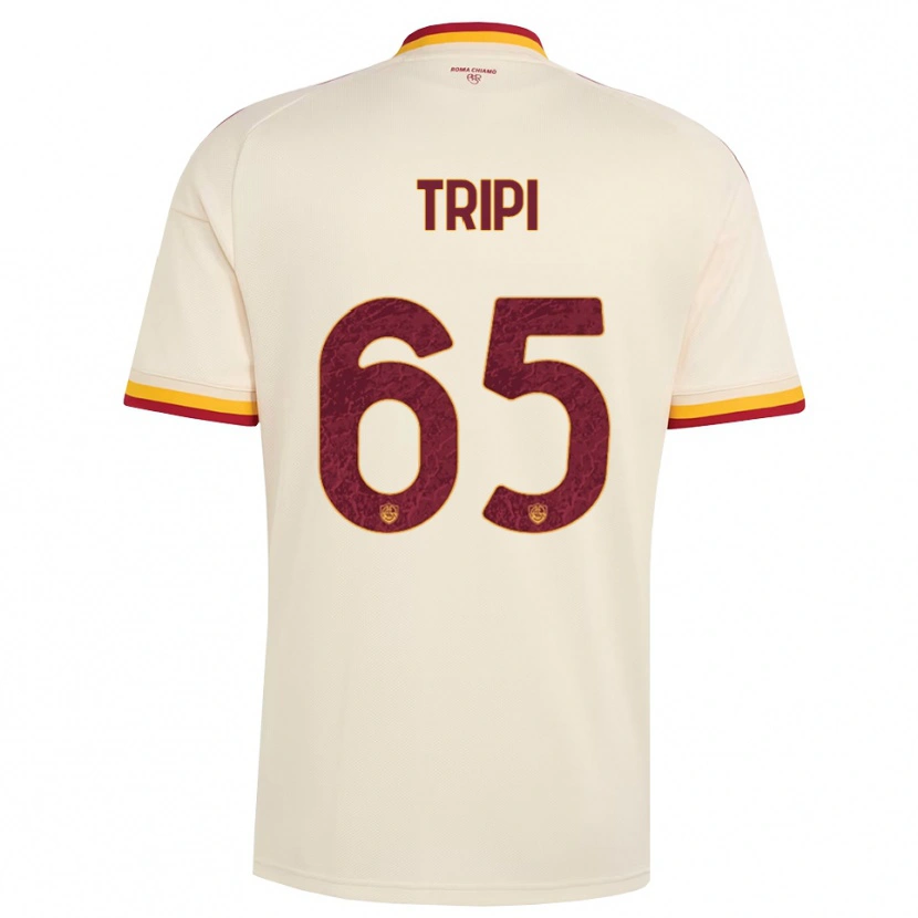 Danxen Pánské Filippo Tripi #65 Šampaňská Červená Žlutá Daleko Hráčské Dresy 2026/27 Dres