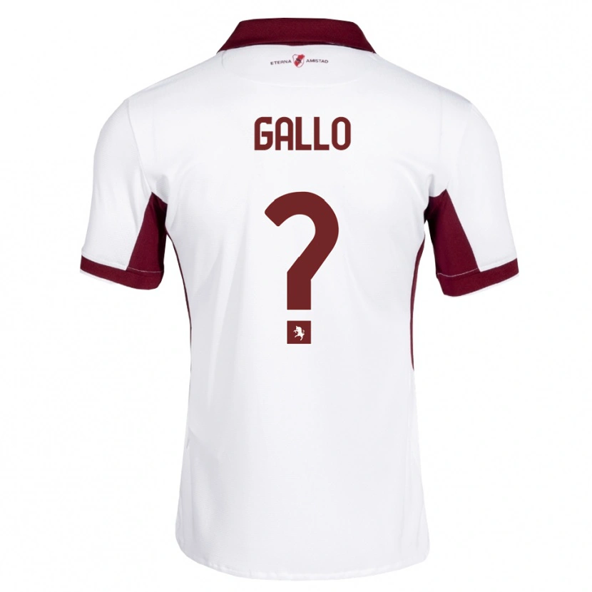 Danxen Pánské Mattia Gallo #0 Tmavě Červená Bílá Červená Daleko Hráčské Dresy 2026/27 Dres