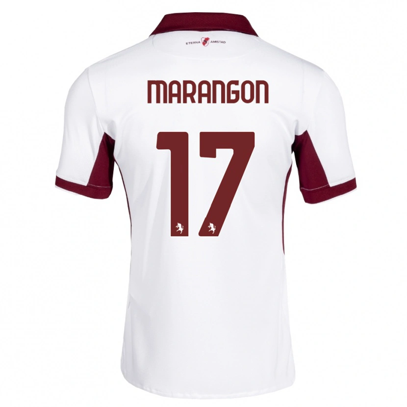 Danxen Pánské Riccardo Marangon #17 Tmavě Červená Bílá Červená Daleko Hráčské Dresy 2026/27 Dres