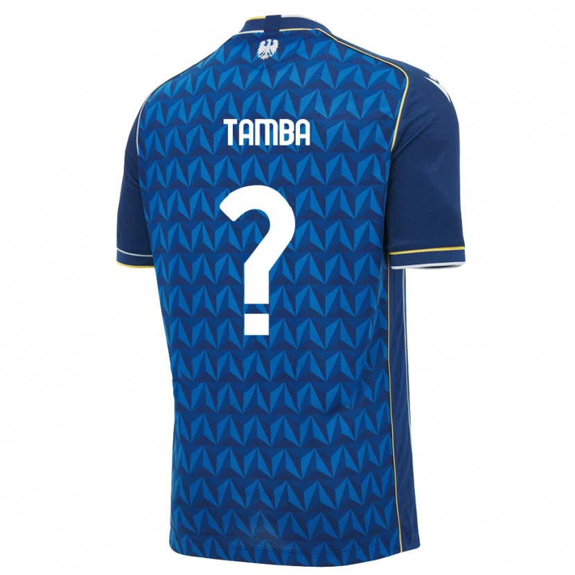 Danxen Pánské Ibrahima Tamba #0 Královská Modř Bílá Modrá Daleko Hráčské Dresy 2026/27 Dres