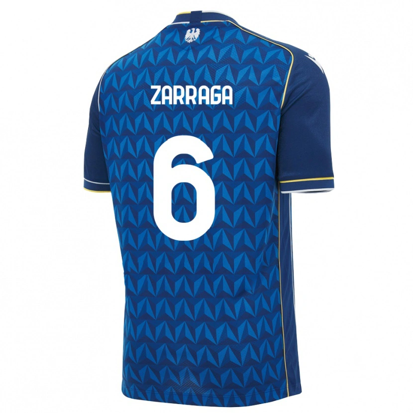 Danxen Pánské Oier Zarraga #6 Královská Modř Bílá Modrá Daleko Hráčské Dresy 2026/27 Dres