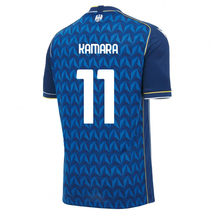 Danxen Pánské Hassane Kamara #11 Královská Modř Bílá Modrá Daleko Hráčské Dresy 2026/27 Dres