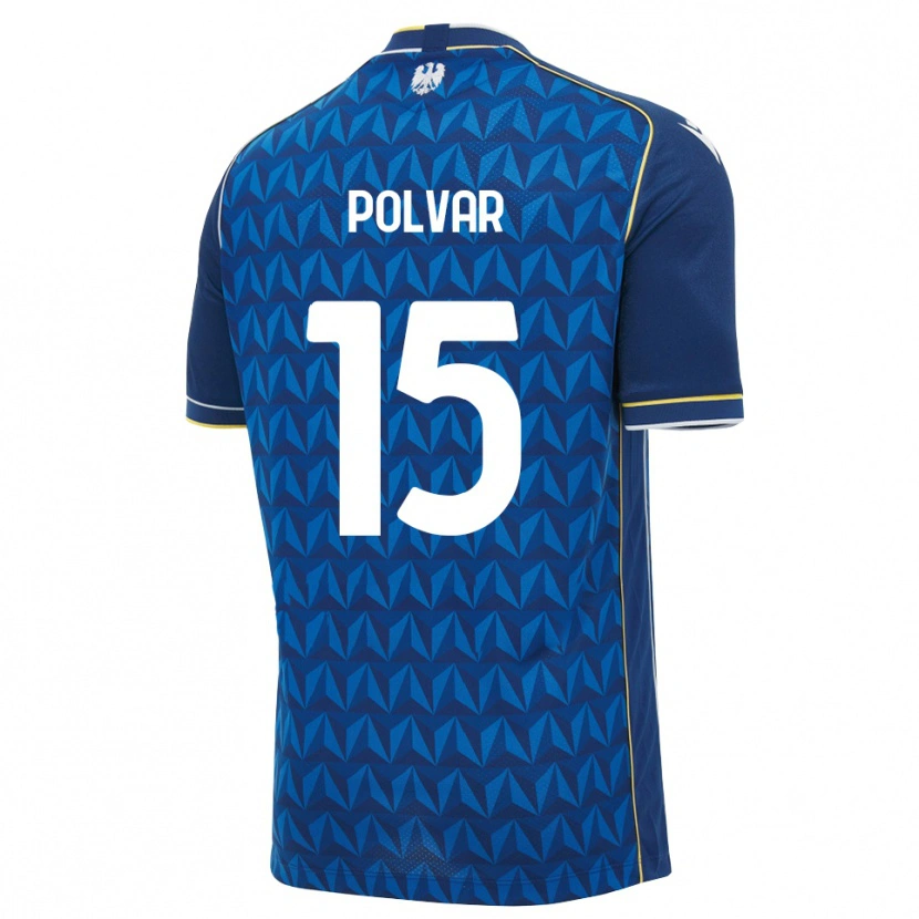 Danxen Pánské Francesco Polvar #15 Královská Modř Bílá Modrá Daleko Hráčské Dresy 2026/27 Dres