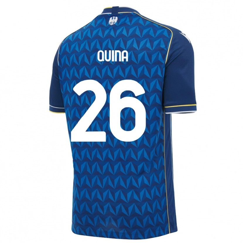 Danxen Pánské Domingos Quina #26 Královská Modř Bílá Modrá Daleko Hráčské Dresy 2026/27 Dres
