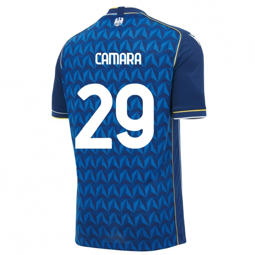 Danxen Pánské Abdoulaye Camara #29 Královská Modř Bílá Modrá Daleko Hráčské Dresy 2026/27 Dres