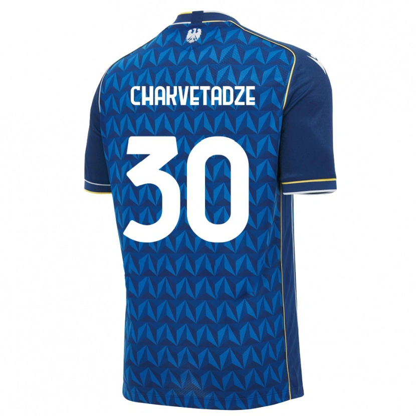 Danxen Pánské Giorgi Chakvetadze #30 Královská Modř Bílá Modrá Daleko Hráčské Dresy 2026/27 Dres