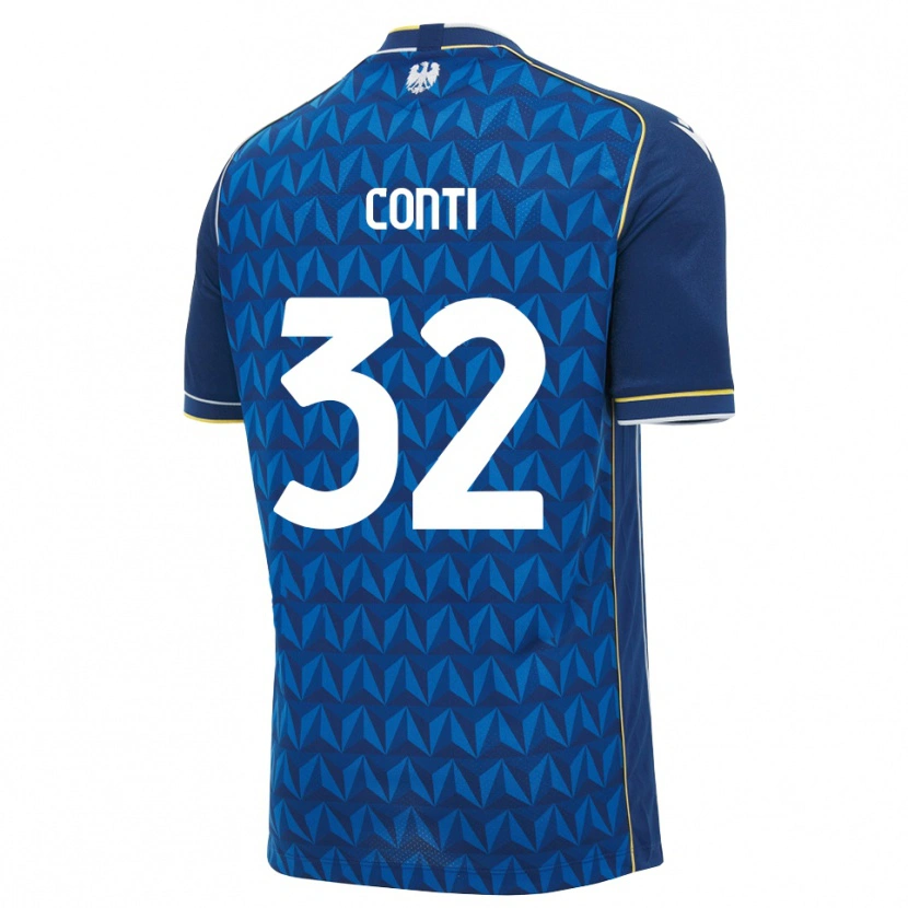 Danxen Pánské Manuel Conti #32 Královská Modř Bílá Modrá Daleko Hráčské Dresy 2026/27 Dres